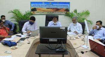 RRC on ‘Forestry research in western and central India’ jointly organized by AFRI, Jodhpur and TFRI, Jabalpur on 25 Aug, 2020