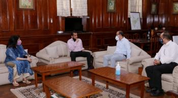 Visit of Shri Amitabh Kant, CEO NITI Aayog at Forest Research Institute, Dehradun on 10th July 2021