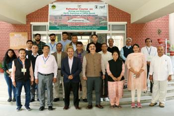 ICFRE , Dehradun organized two days refresher course on ‘Ecology and Biodiversity’ for the Senior Executives of Central Mine Planning & Design Institute (CMPDI), Ranchi from 9-10 November 2022
