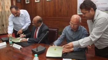 Signing between ICFRE, Dehra Dun  and The Energy and Resources Institute (TERI), New Delhi  
